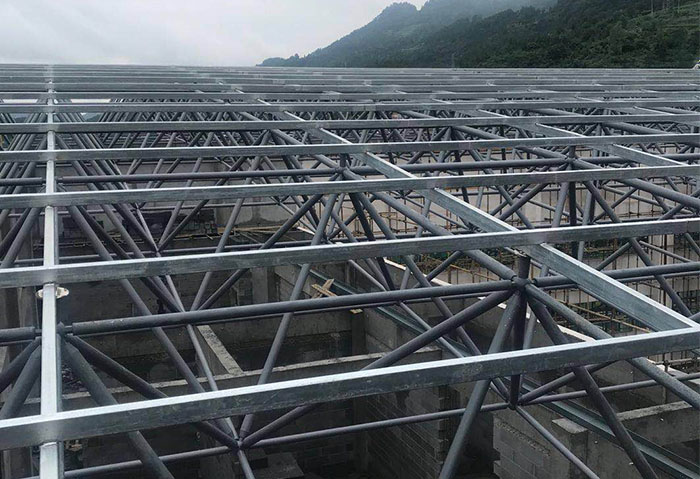 南宁学校艺体楼网架
